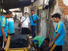 Pemantauan Pengerukan Got di Lingkungan Kampung Anyar Selatan Kelurahan Kampung Anyar